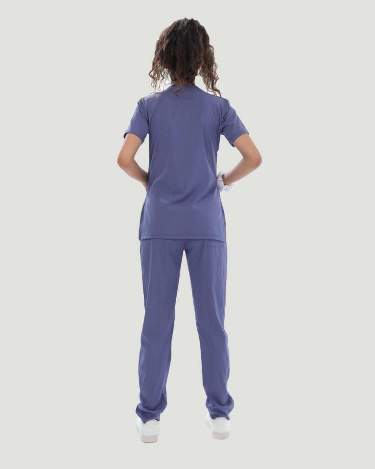 CORE FLEX  LİKRALI KADIN CERRAHİ TAKIM M - Havacı Mavi