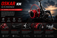 Oskar KM1000 Metal Kafa Lrf Olta Makinesi