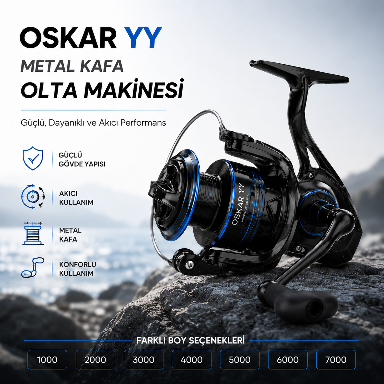 Oskar YY 1000 Metal Kafa Lrf Olta Makinesi