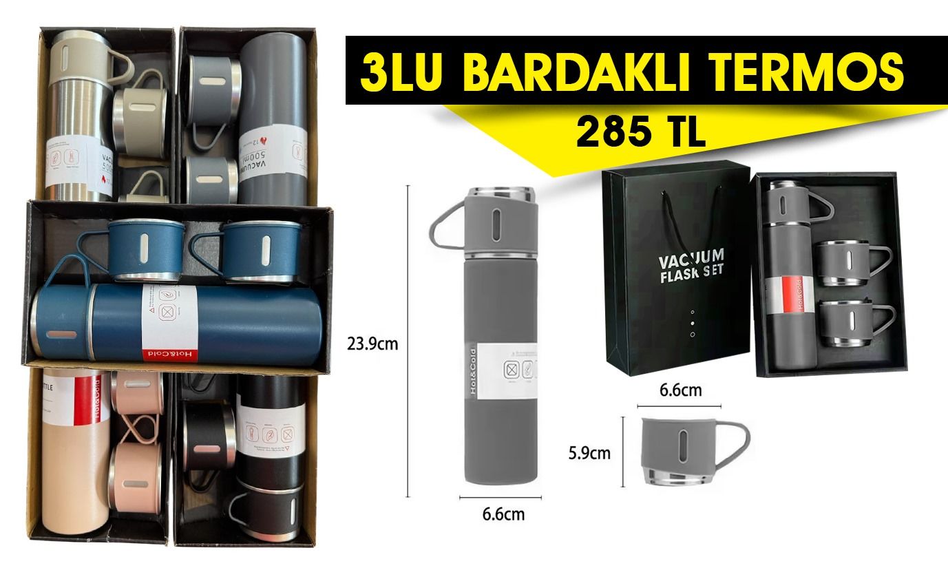 3LU BARDAKLI TERMOS