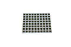 Oskar Göz 4mm Sarı-Siyah 80li Paket