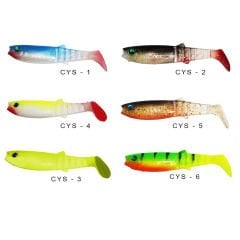 Oskar SASI Silikon Balık 8cm 5li Paket