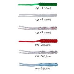 Oskar Knight Worm 5,5cm Lrf Silikonu
