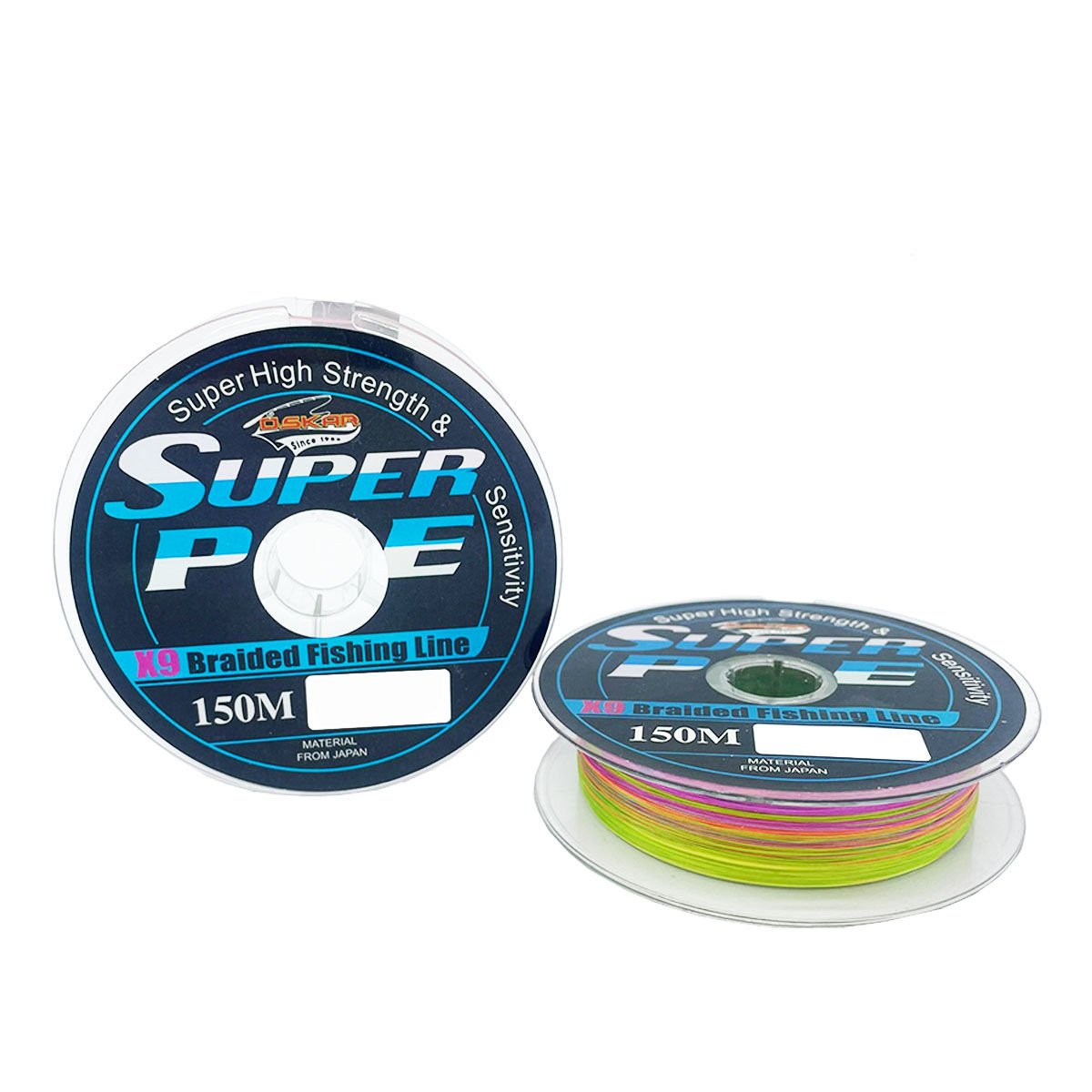 Oskar Dacron İp Misina Multi 9x 150m (5li Paket)