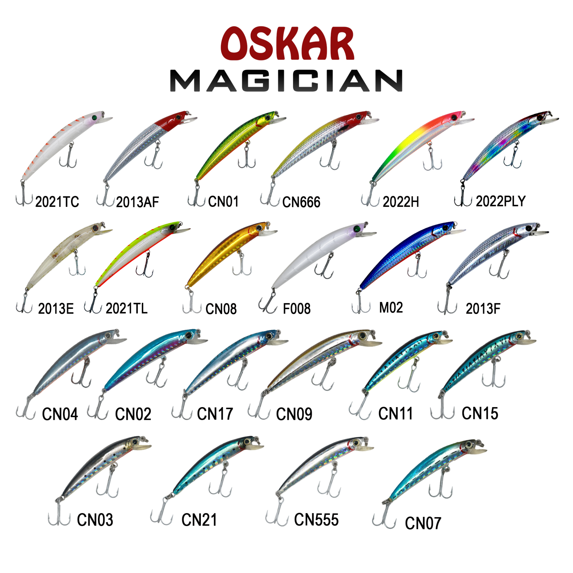Oskar Magician 7cm Maket Balık 6gr