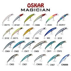 Oskar Magician 9cm Maket Balık 9gr