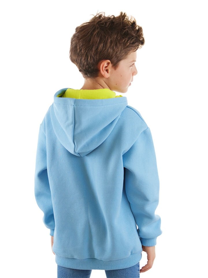 Cool Bear Erkek Çocuk Sweatshirt 9 Y - Mavi