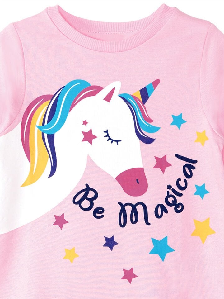 Unicorn Magic Kız Çocuk Pembe Elbise 8 Y - Pembe