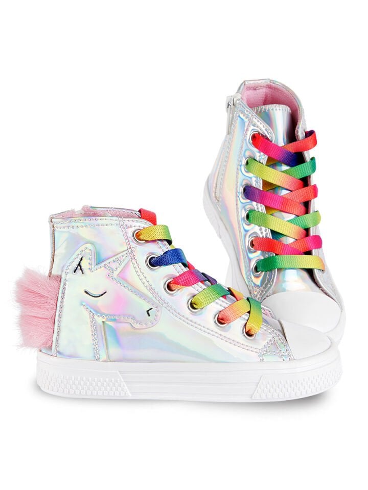 Unicorn Hologramlı Kız Sneakers 34 N - Hologram