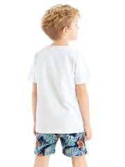 Surf Erkek Çocuk T-shirt Şort Takım 4 Y