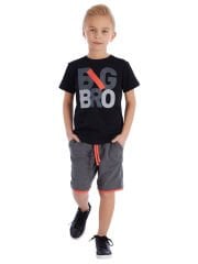 Big Bro Erkek Çocuk T-shirt Şort Takım