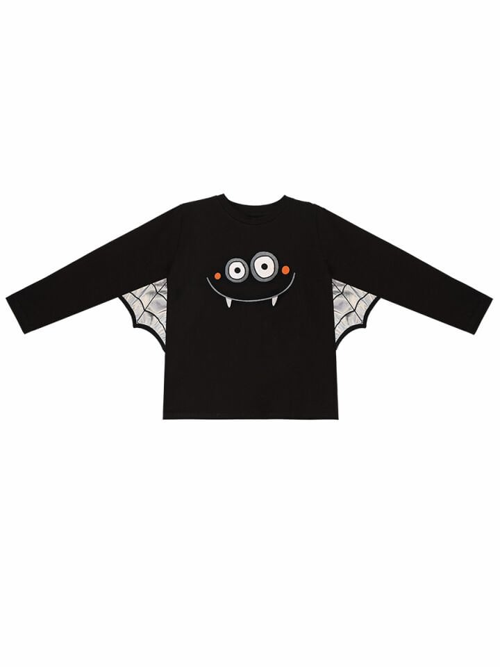 Halloween Erkek Çocuk Siyah T-shirt 4-5 Y - Siyah