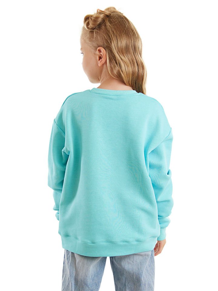 Unicorn Kız Çocuk Mint Sweatshirt 9 Y - Turkuaz