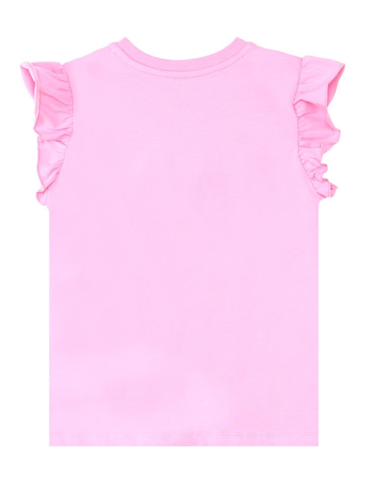 Abra Catabra Kız Çocuk T-Shirt Şort Takım 2 Y - Pembe, Siyah