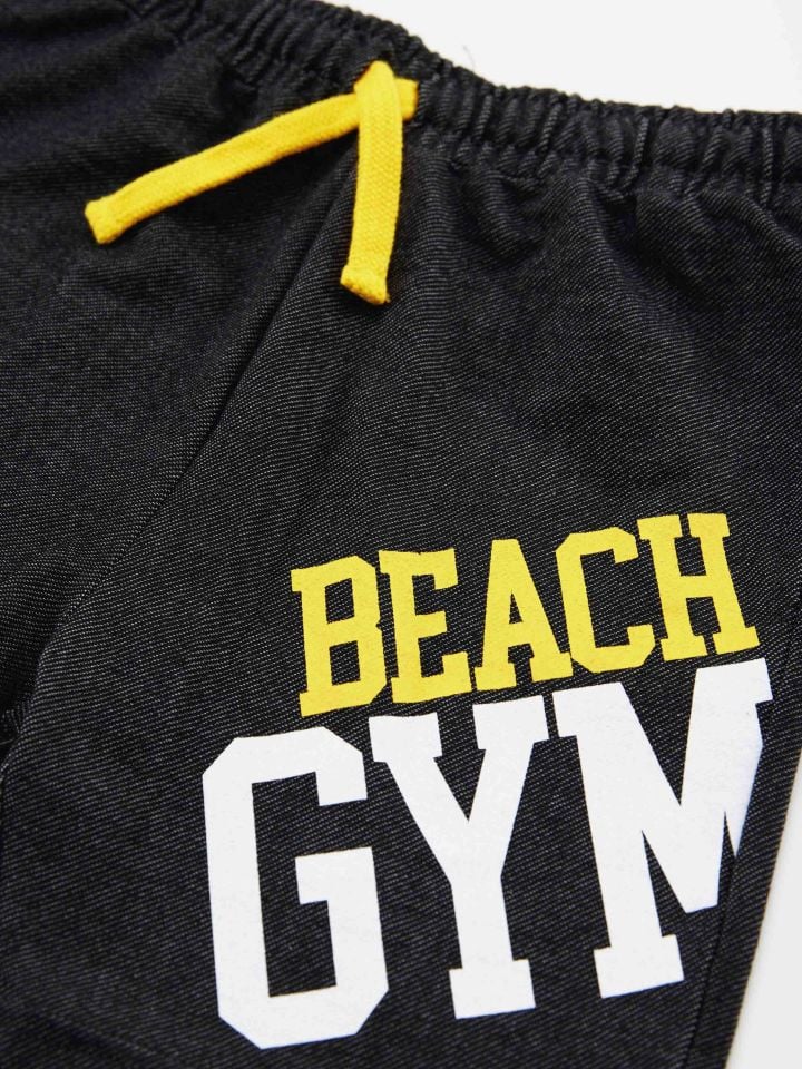 Beach Gym Erkek Çocuk T-shirt Şort Takım