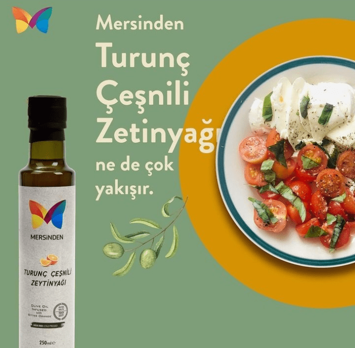 Turunç Çeşnili Zeytinyağı 250 Ml