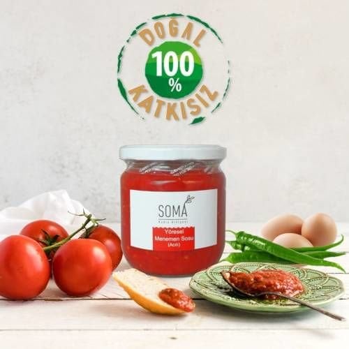 Yöresel Menemen Sosu Acılı 380 Gr