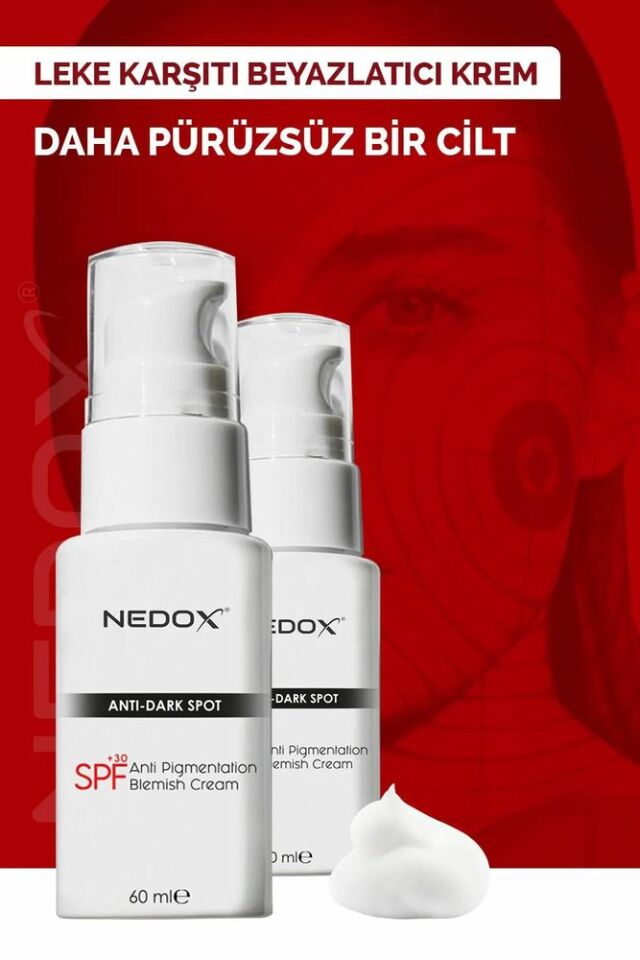 NEDOX Cilt Beyazlatıcı Leke Kremi 60 Ml