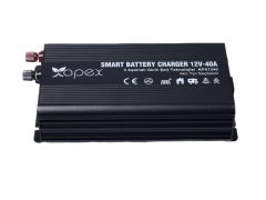 Apex 12V 40A Smart AC-DC Akü Şarj Cihazı