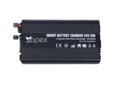 Apex 24V 20A Smart AC-DC Akü Şarj Cihazı