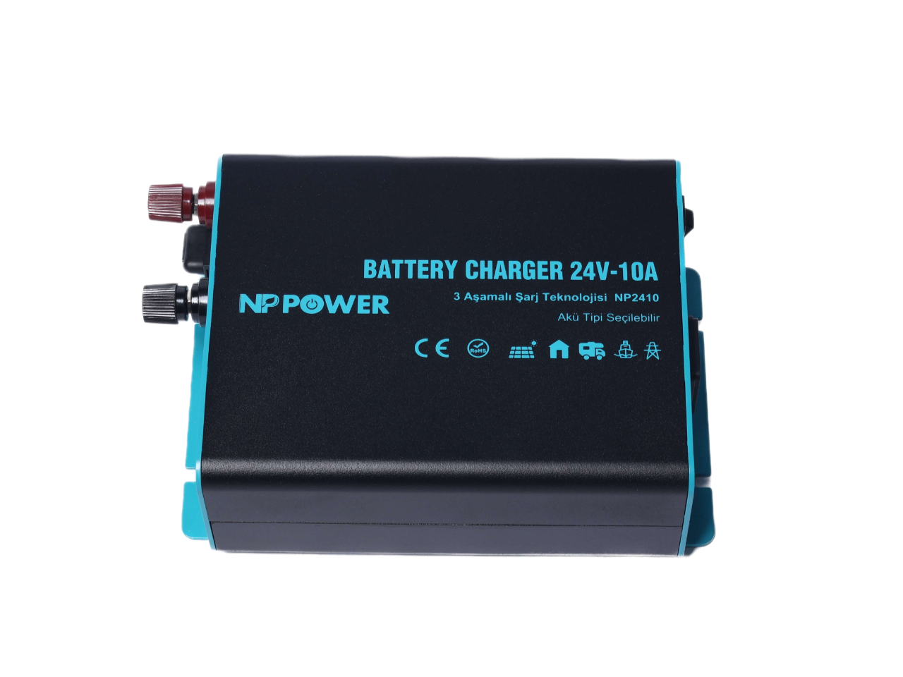 NP Power 24V 10A Akü Şarj Cihazı