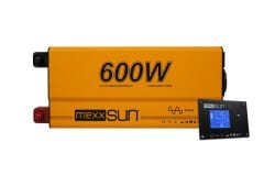 Mexxsun Tam Sinüs UPS (Remote Ekran) 12V 600W