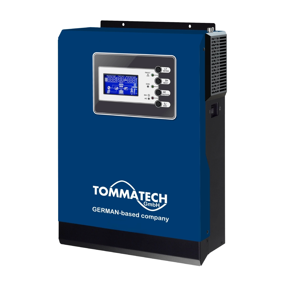 Tommatech New 3k 24v Mppt 1faz Akıllı İnverter Çevirici İnverter