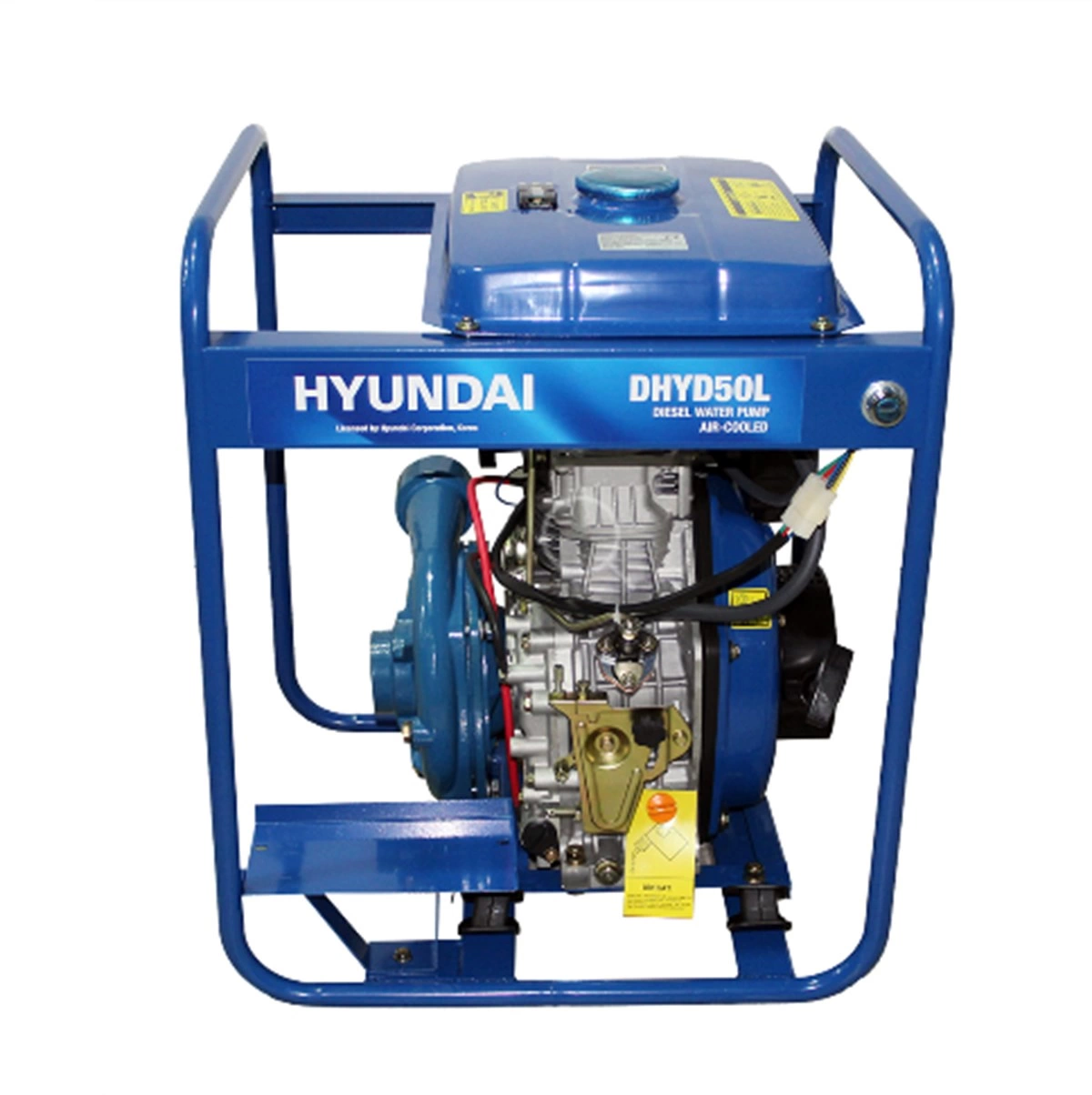 Hyundai Dhyd50l 2 İnch Dizel Yüksek Basınç Su Motoru Döküm