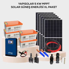 Yapısolar 5 Kw Mppt Solar Güneş Enerjisi Xl Paket