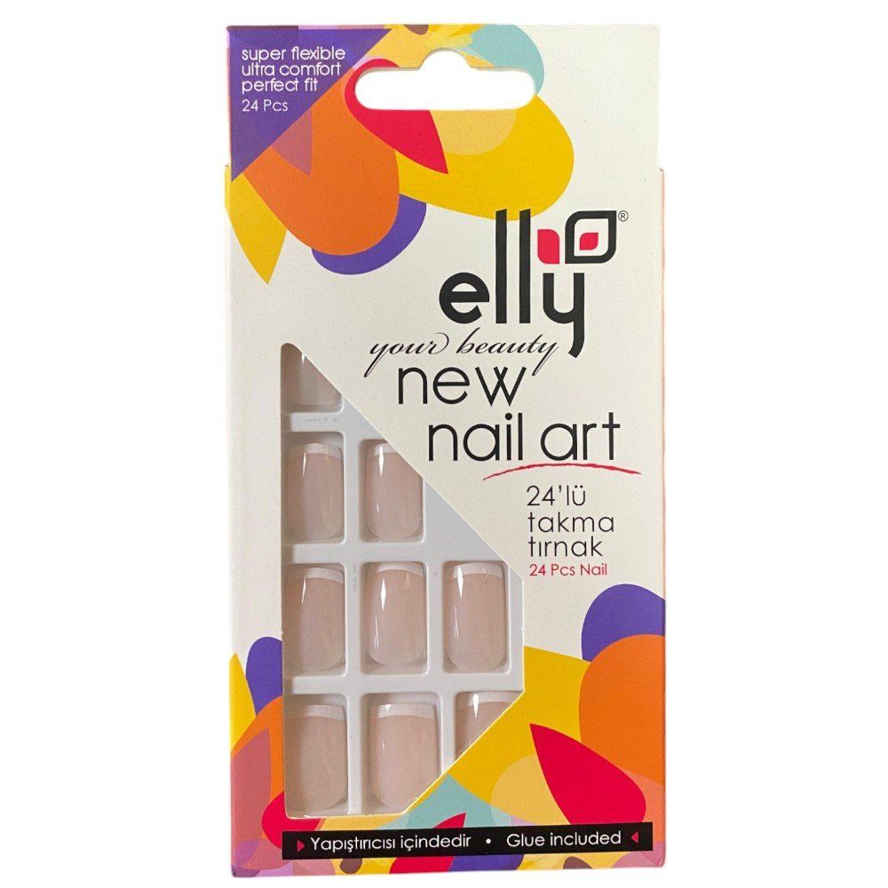 ELLYNAIL0074 TAKMA TIRNAK 24 LÜ