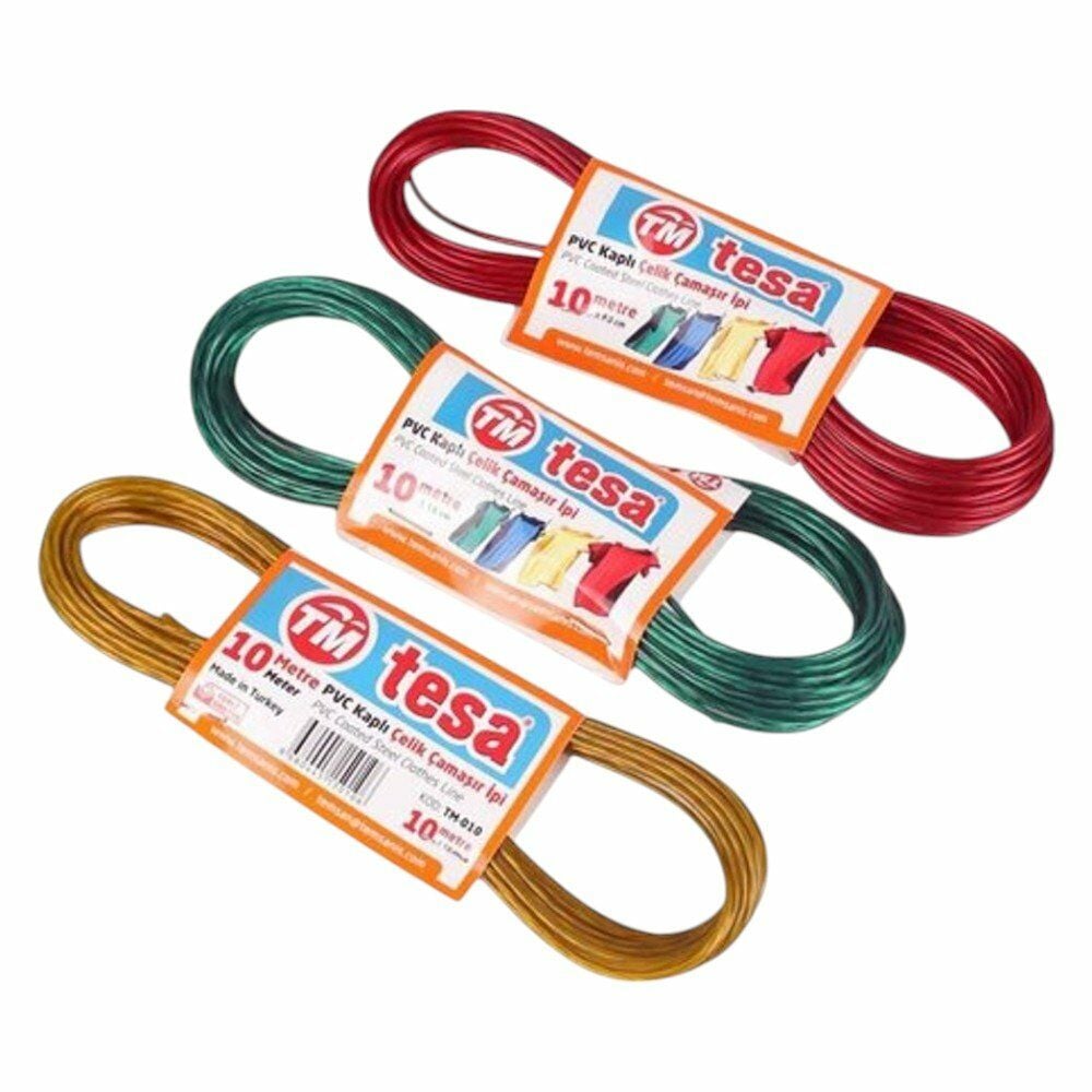 TEMSAN 20 MT PVC KAPLI ÇAMAŞIR İPİ TM417