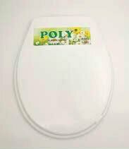 POLY KLOZET KAPAK YUMUŞAK BEYAZ ET-011