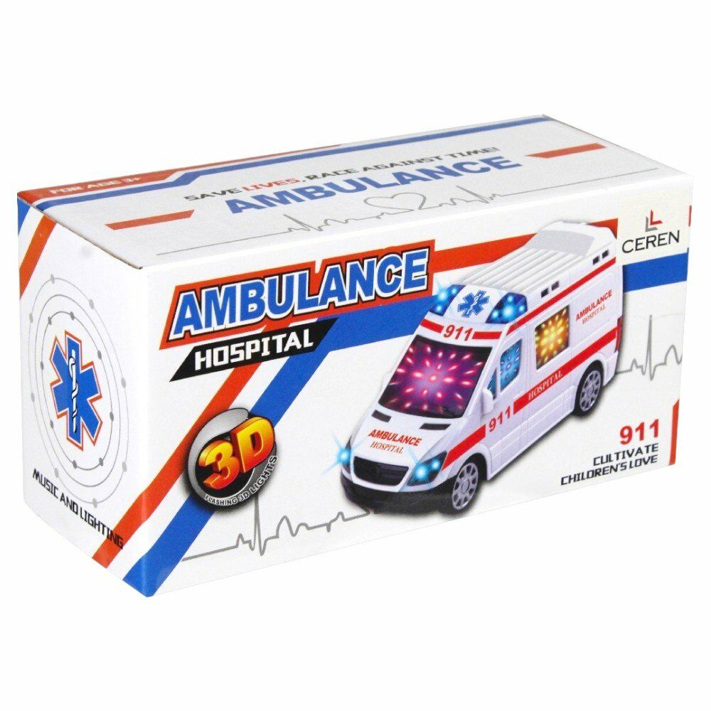 CEREN 89-1189 PİLLİ IŞIKLI VE SESLİ AMBULANS