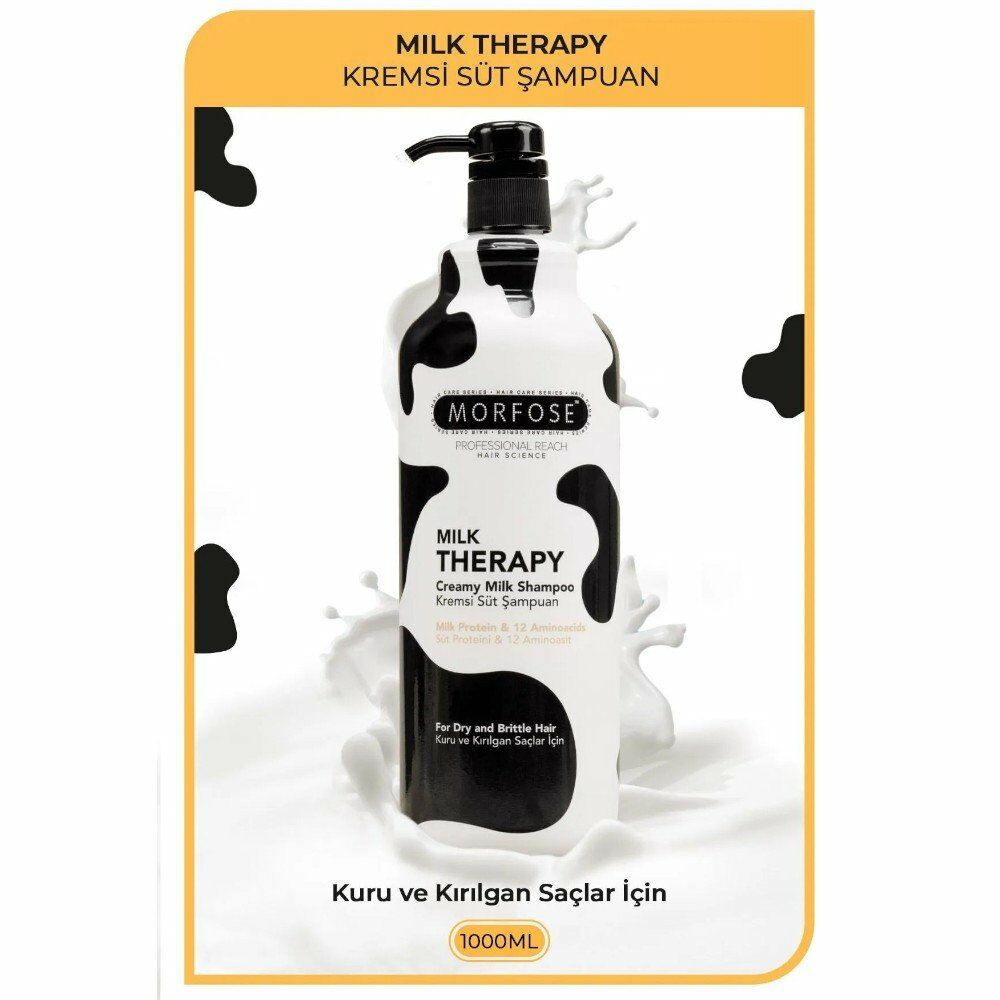 MORFOSE MILK THERAPHY SÜT ŞAMPUAN 1000ML FE217