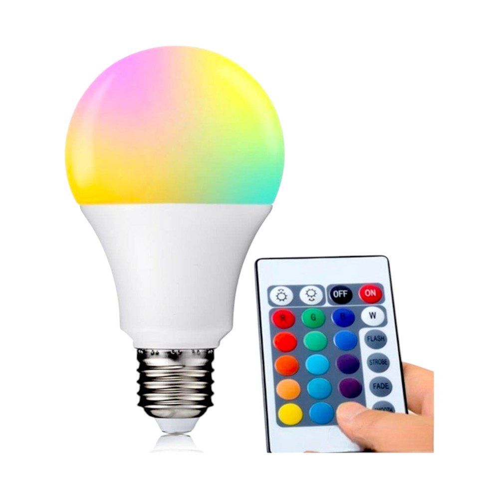 RGB KUMANDALI LED AMPUL 5M 9W