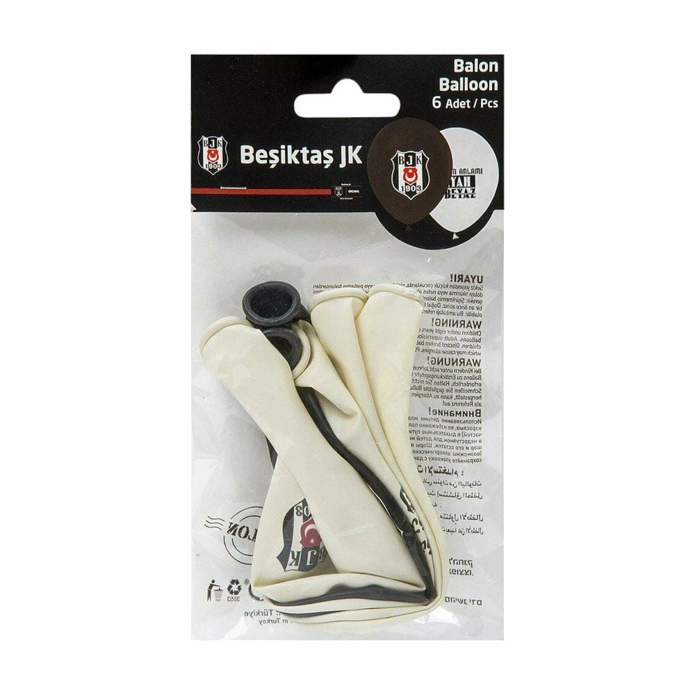 BALONEVİ 7412 BEŞİKTAŞ 6 LI BALON
