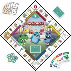 HASBRO GAMİNG F4436 İLK MONOPOLY OYUNUM