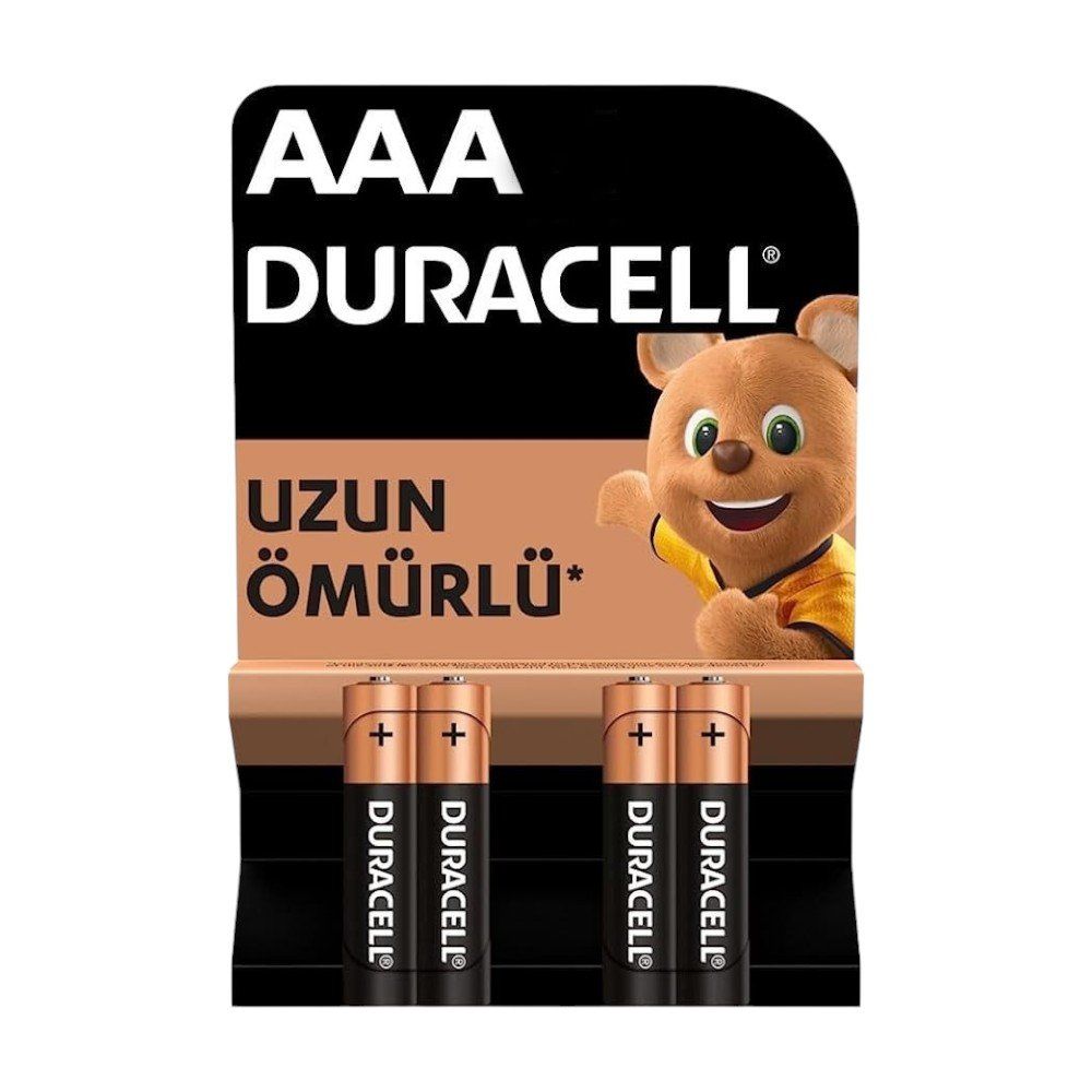 DURACELL AAA 4 LÜ İNCE PİL