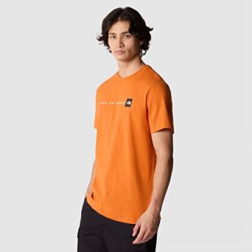 THE NORTH FACE Never Stop Exploring T-Shirt Turuncu