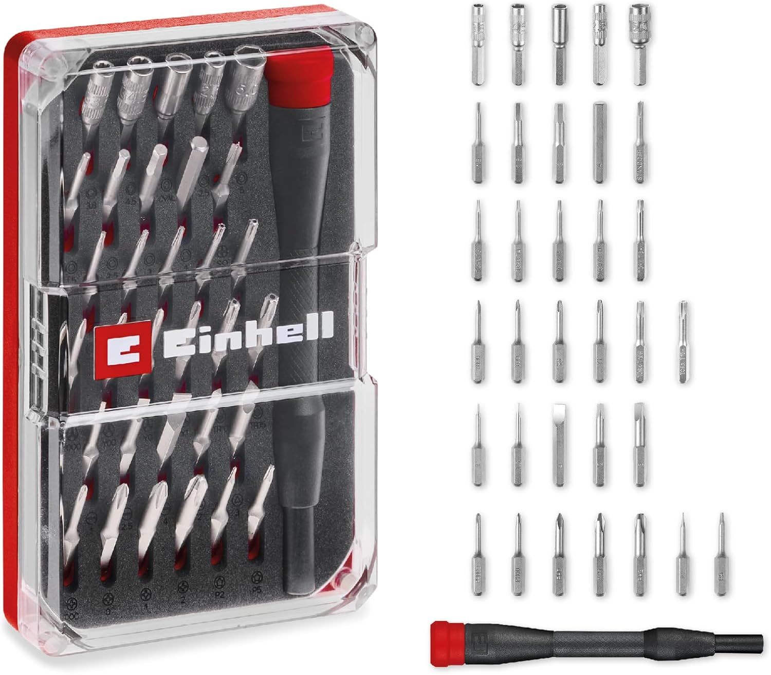 Einhell 33 Parça Hassas Bits ve Elektronik Onarım Seti - 49115010
