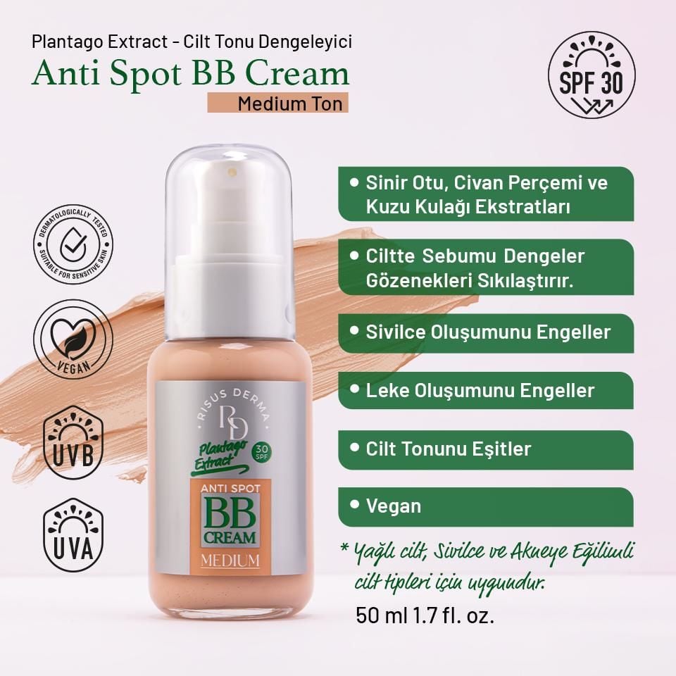 Anti Spot BB Krem Medium