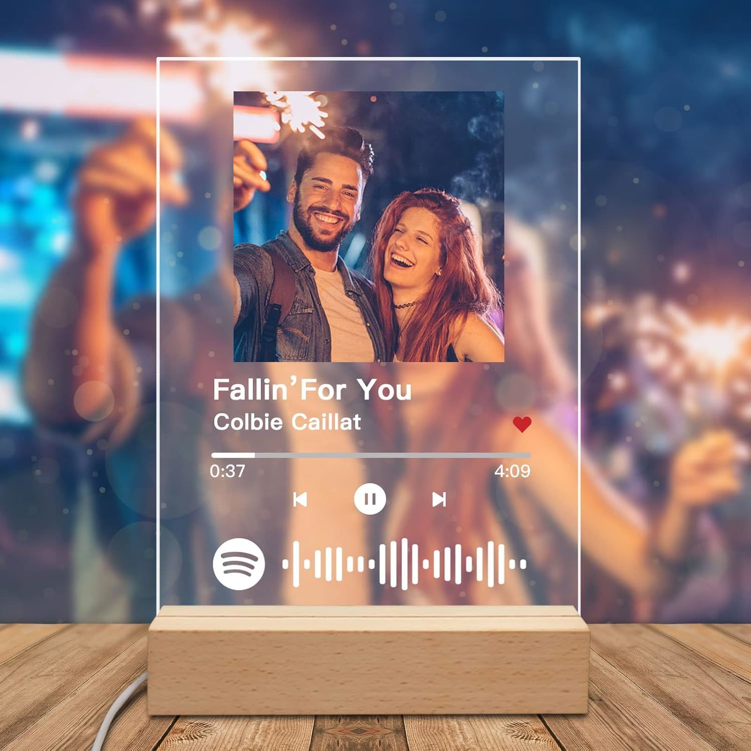 Kişiye Özel Spotify Pleksi Tablo – Şarkını Hatıralara Dönüştür!