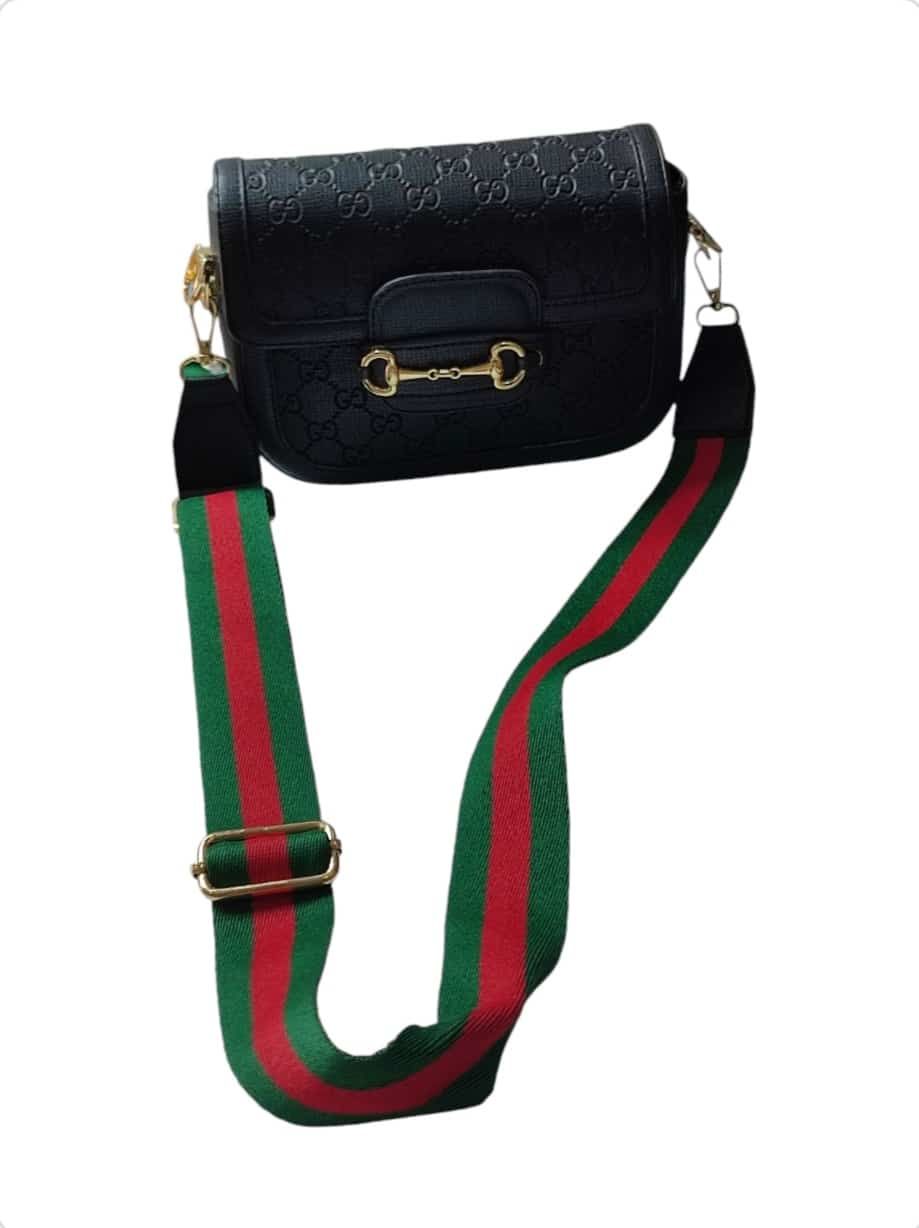 GUCCİ BAYAN ÇANTA  G BASKILI SİYAH
