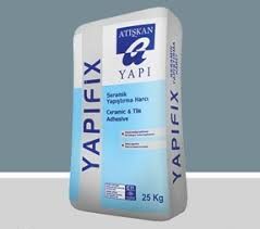 Atışkan YAPIFİX Seramik Yapıştırma Harcı-C1TE-Beyaz