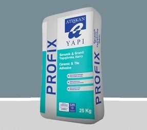 Atışkan PROFİX Granit Yapıştırma Harcı-C2TE-Gri, Beyaz