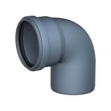 Sanica Pvc Kapalı Dirsek Boru(50mm,  70mm, 100mm, 150mm)