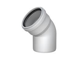 Sanica Pvc Açık Dirsek Boru(50mm,  70mm, 100mm, 150mm)