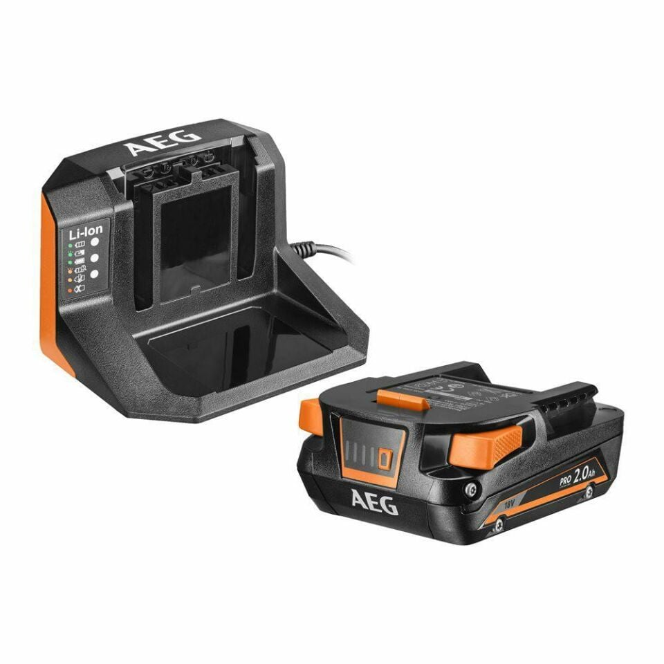 AEG SETL1820S 18V Li-Ion Akü ve Şarj Cihazı Seti (1x2.0Ah) (4935478932)