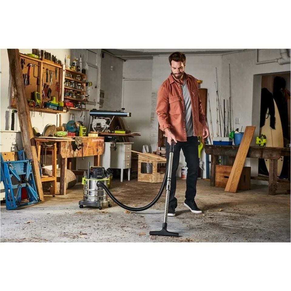 RYOBİ R18WDV-0 Akülü Süpürge (Akü Dahil Değildir.) (5133004724)