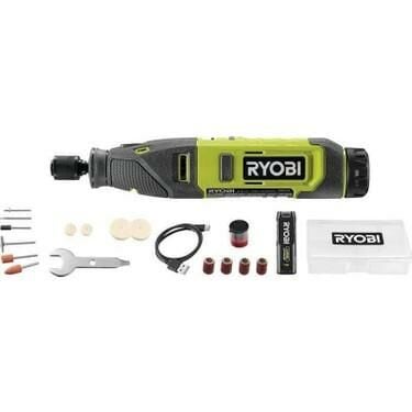RYOBİ RRT4-120GA15 Akülü Gravür Seti 15 Parça Aksesuarlı (5133005634)